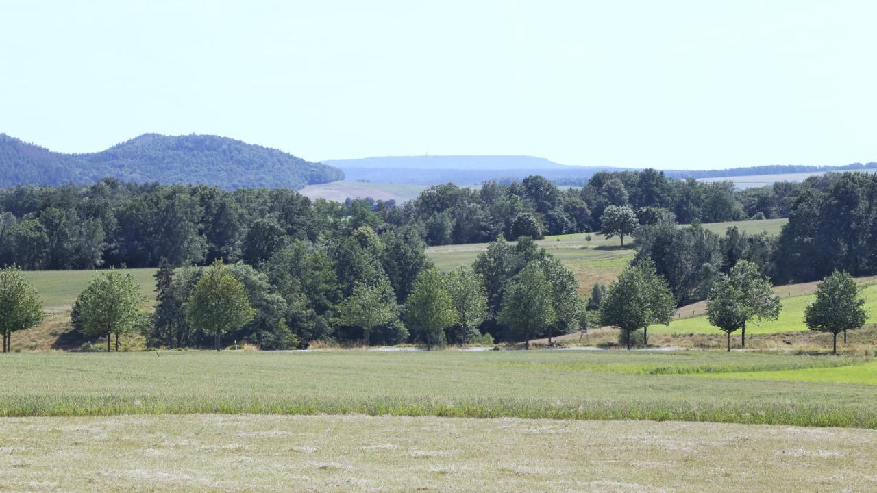 Auszeit Mit Weitblick In Der Saechsischen Schweiz - Kleiner Bauernhof Mit Tieren Und Wallbox Rathmannsdorf Exteriör bild