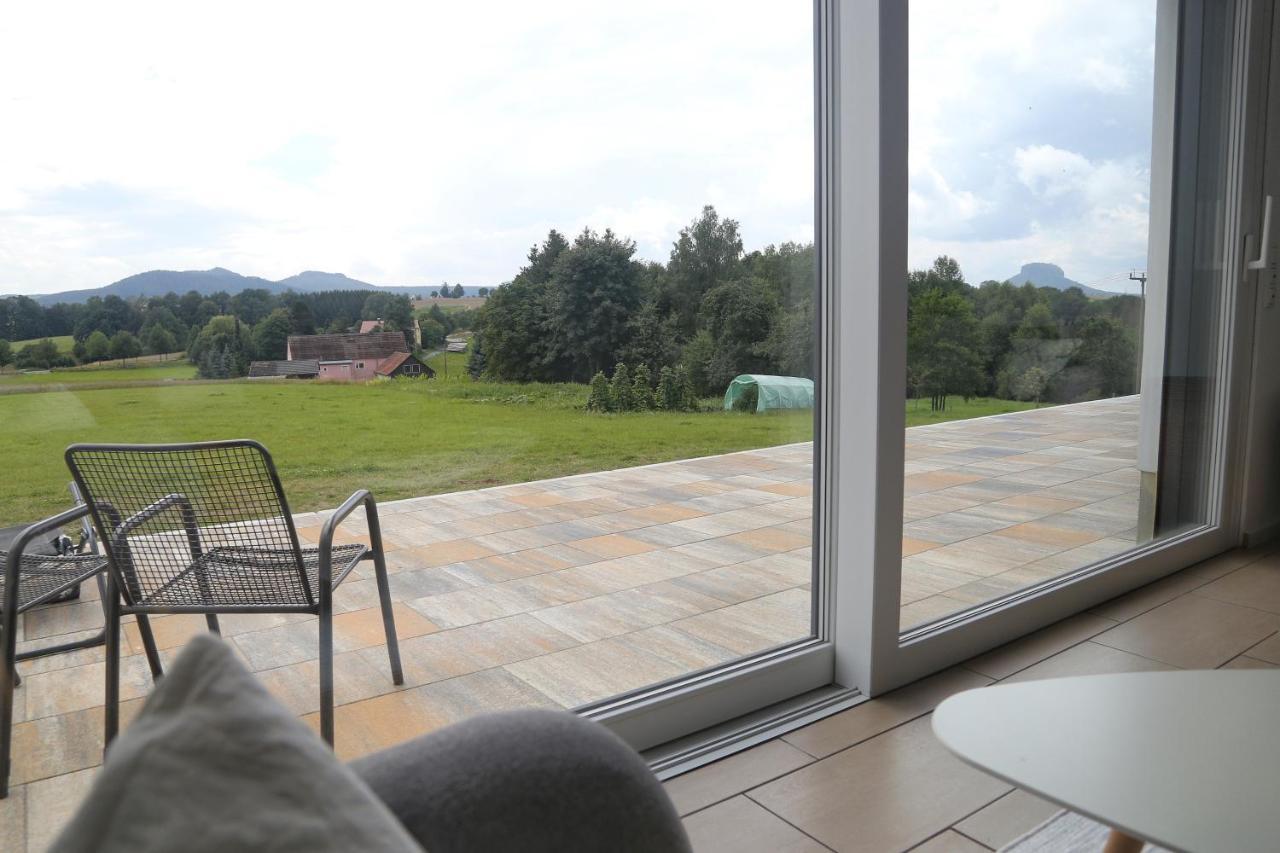 Auszeit Mit Weitblick In Der Saechsischen Schweiz - Kleiner Bauernhof Mit Tieren Und Wallbox Rathmannsdorf Exteriör bild