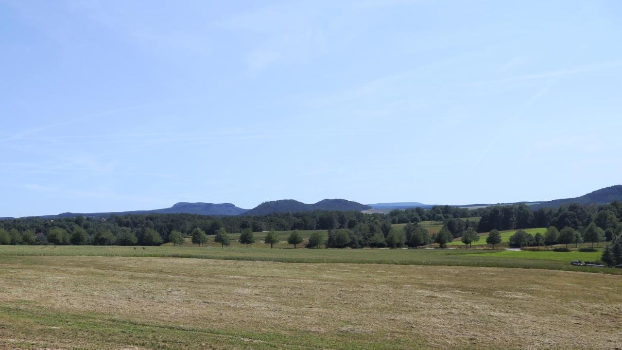Auszeit Mit Weitblick In Der Saechsischen Schweiz - Kleiner Bauernhof Mit Tieren Und Wallbox Rathmannsdorf Exteriör bild