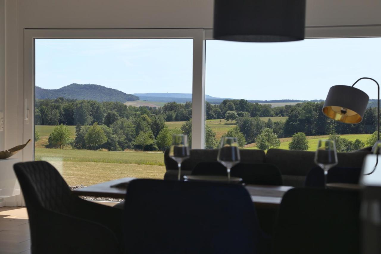 Auszeit Mit Weitblick In Der Saechsischen Schweiz - Kleiner Bauernhof Mit Tieren Und Wallbox Rathmannsdorf Exteriör bild